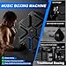 Music Boxing Machine with Force Sensor Heavy-Duty Smart Boxing Training for Adults Kids Wall-Mount Home Boxing Equipment 6 Thicken Punching Pads 10 Speeds Punching Machine for Home Office Gym