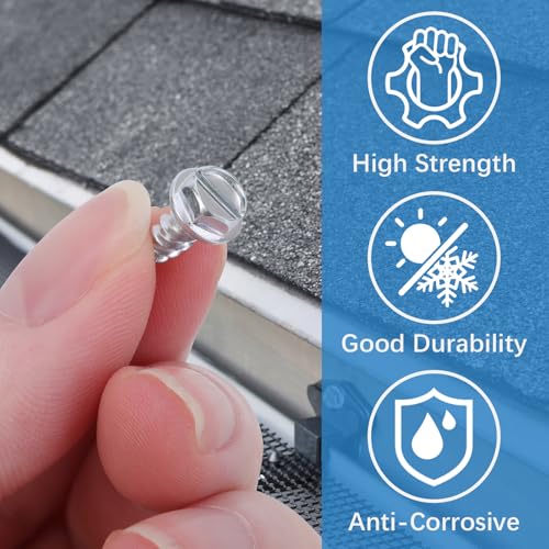 150 Tornillos Autoperforantes Hexagonales 1/2" Acero Inox miniatura 3
