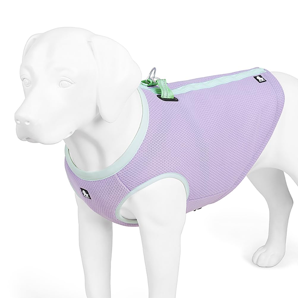Photo 1 of SGODA Dog Cooling Vest Harness Cooler Jacket Purple Small