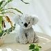 Imagen de Apricot Lamb-Juguetes Peluche de Koala pequeño Grabado Animal de Peluche Suave