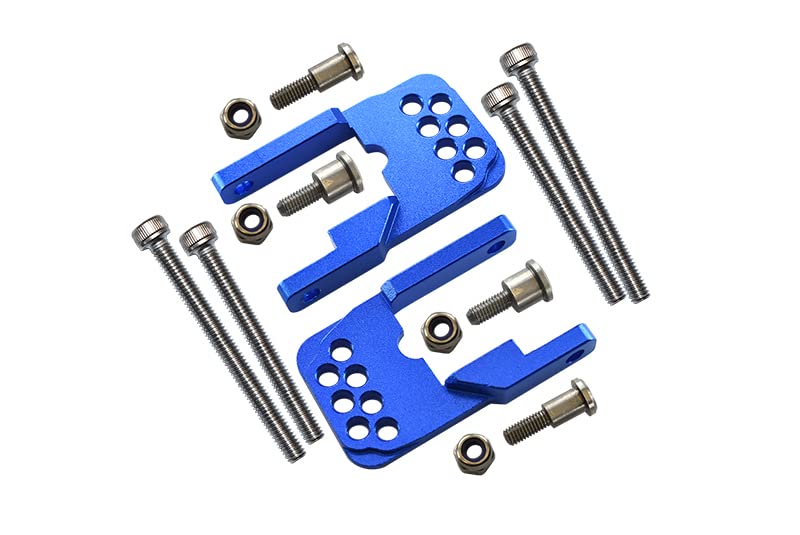 Tamiya CC01 Upgrade Parts - Aluminum Rear Adjustable Suspension Link Set, 4 Pieces, Silver
