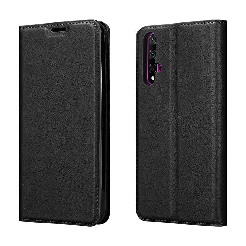 Cadorabo Custodia Libro per Huawei Nova 5T in NERO...