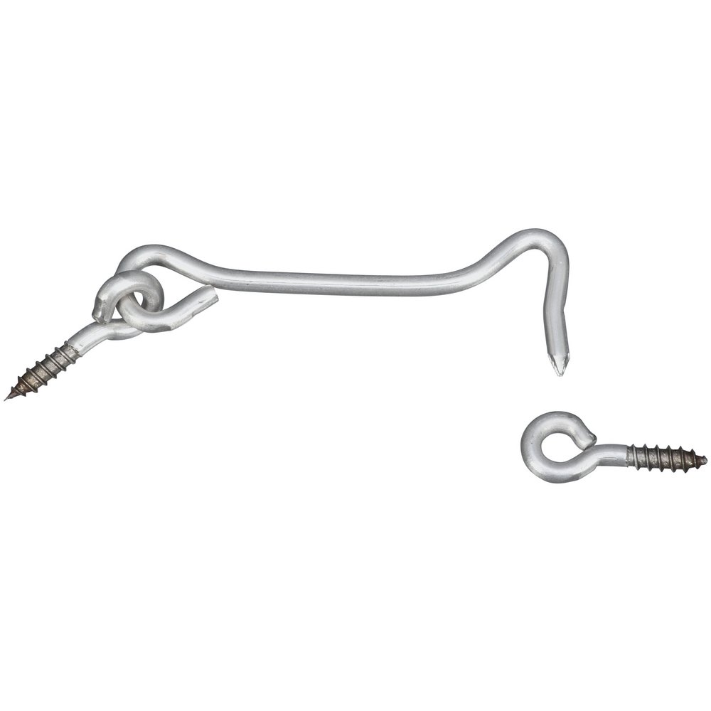 National Hardware N348-417 2003 Hooks & Eyes - Stainless Steel in Stainless Steel, 4'