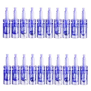 20 stks Elektrische Schoonheid Pen Cartridges 9/12/36/42 / Nano Cartridges Bajonet Vervangende Onderdelen voor ultima A6…