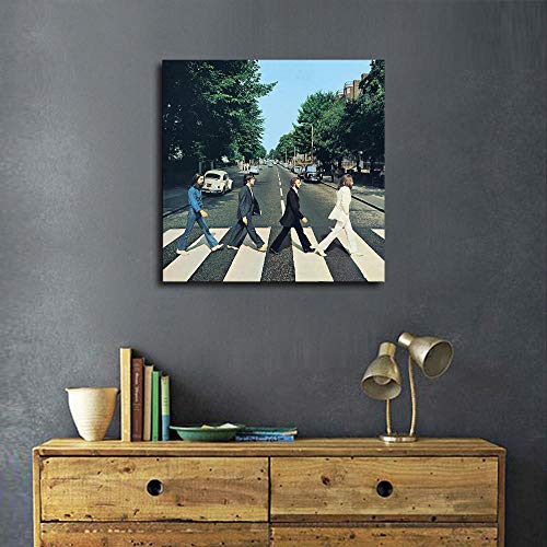 The Band Poster The Beatles Abbey Road Art Impression sur toile Décoration de maison Peintures murales Posters Présents… - Les Beatles, Paul McCartney, John Lennon, RIngo Starr, George Harrison The Band Poster The Beatles Abbey Road Art Impression sur toile Décoration de maison Peintures murales Posters Présents… – Image 3