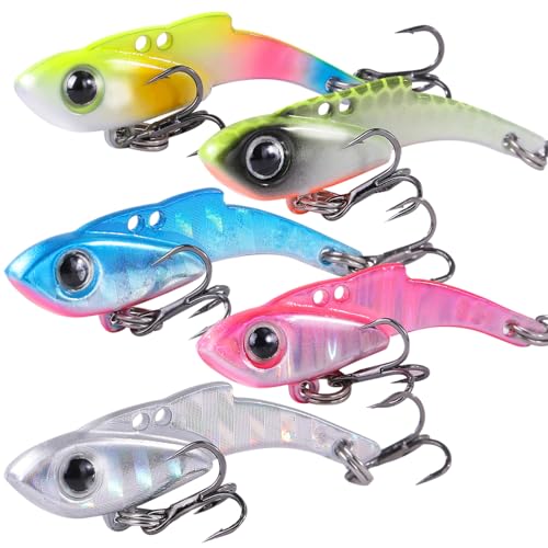 CONTYU メタルバイブ マイクロジグ セット 坊主キラー 小型 アジングメバリング 3.5g 5個 (3.5g/35mm, カラーA(5個セット))