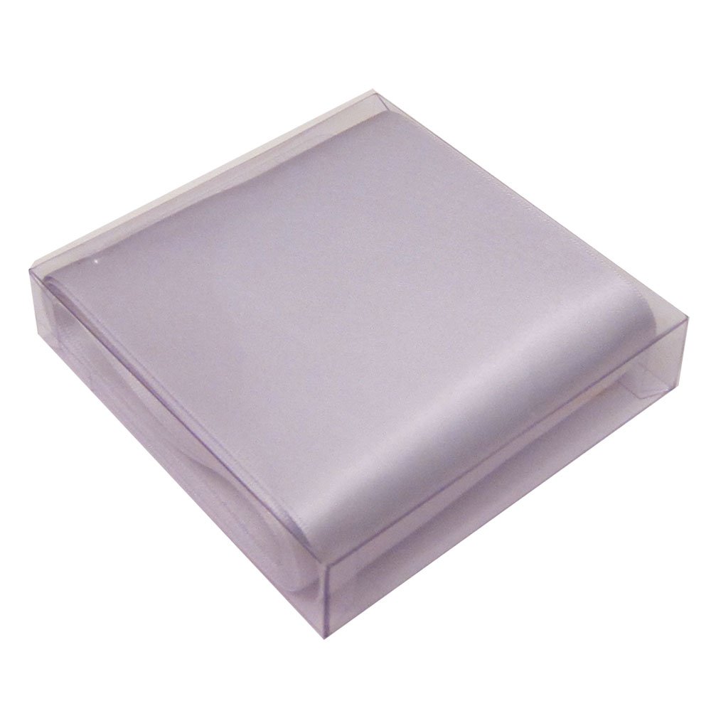 Fions Lilac Mist Purple 2" Double Sided Satin Ribbon