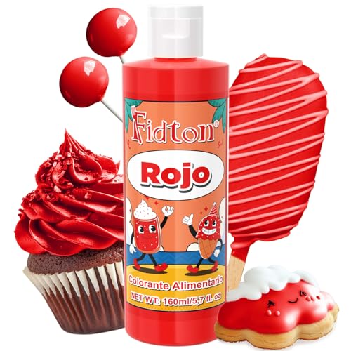 Colorante Alimentario Rojo 160ml