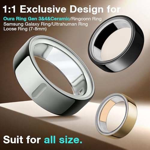YWXTW [Cut Freely & Invisible for Oura Ring Size Adjuster, Waterproof Adhesive Guard Compatible with Samsung/Ultrahuman/Ringconn Ring, Thinner Sizers for Smart Ring, 3 Colors (120 PCS) - image 2