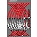 PSLER® Moto Roues Jantes Autocollant pour MT-07 (Rouge)