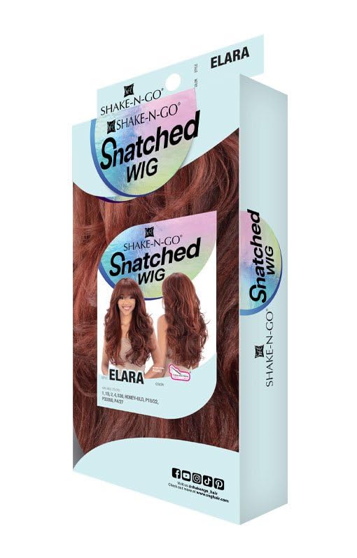 Shake-N-Go Snatched Wig Elara (Color: P4/27)