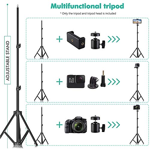 Andoer Anel de Luz de 15,2 cm de Selfie Regulável 3 Cores Rotativas 360 Luzes de Transmissão USB par