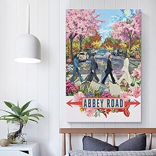 The Beatles – Poster de peinture à l’huile décorative sur toile, affiches murales et impression d’art moderne pour… - Les Beatles, Paul McCartney, John Lennon, RIngo Starr, George Harrison The Beatles – Poster de peinture à l'huile décorative sur toile, affiches murales et impression d'art moderne pour… – Image 5