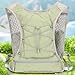 Menolana Vest Backpack Water Bladder Bag Running Gear Water Pack Sport Bag for Mountaineering Hiking Camping Cycling Trail, Green