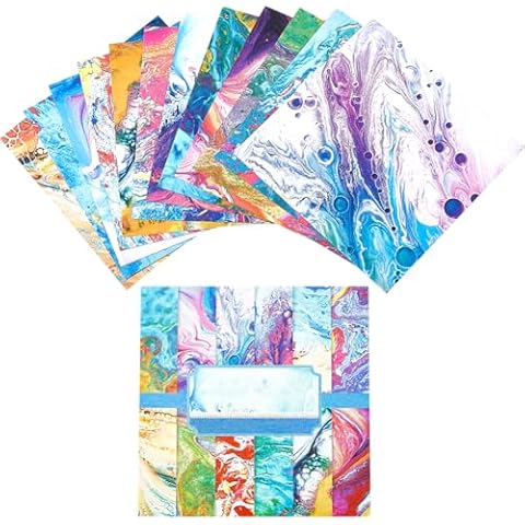 GORGECRAFT Vintage Patterned Scrapbook Paper Pad Cover