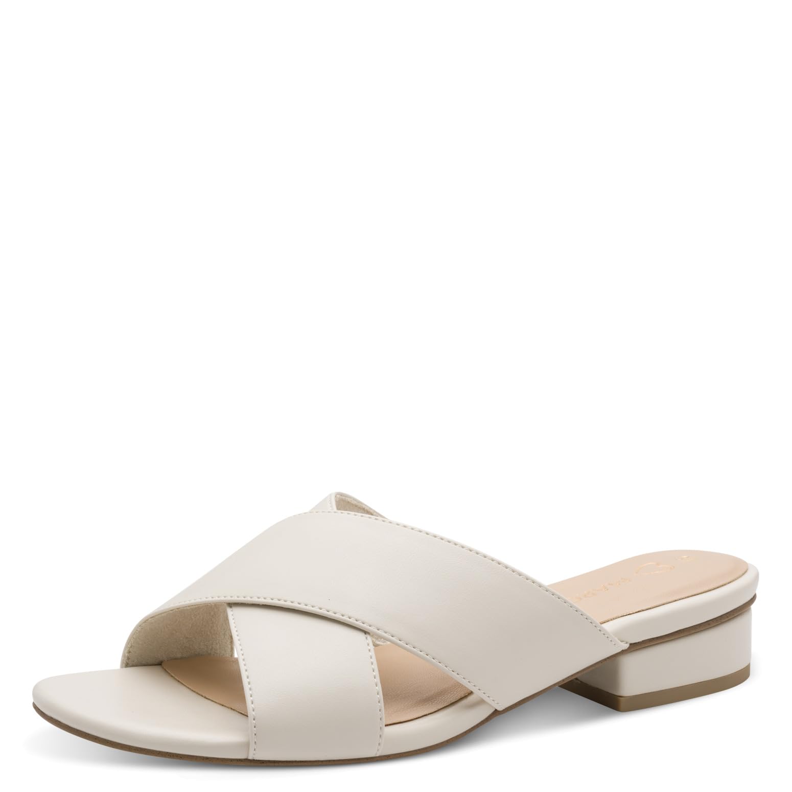Marco Tozzi Women's Sandal Soft Feel Me Footbed Soft Lining Trend-Conscious, Beige (Cream), 8.5 UK