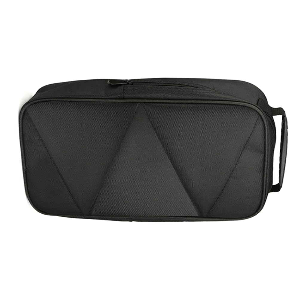 Supporto portatile per effetti a pedale per chitarra, di piccole dimensioni, con borsa per il trasporto e 2 rotoli di nastro