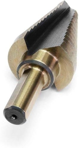 Miniatura 5 de XtremepowerUS Juego de brocas escalonadas de titanio HSS de 9 piezas, tamaño SAE con estuche de almacenamiento