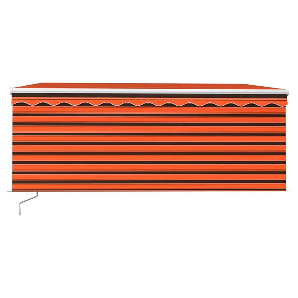 Tenda da sole retrattile manuale con avvolgibile, 3,5 x 2,5 m