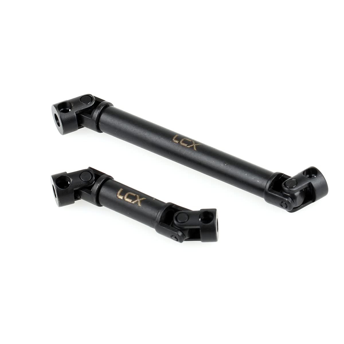 LCXRacing 1/24th RC Crawler Car Hard Steel Drive Shaft Upgrades Parts Accessories for Axial SCX24 JT Gladiator, Upgrades Parts Accessories