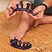 YogaToes® Gems® for Men Fits Men's Shoe Size 7 & Up. Gel Toe Stretcher & Separator in Metallic Blue. Helps Foot Pain & Boost Athletic Performance!