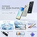 DOOGEE N55 Android 16 Smartphone Ohne Vertrag 128GB ROM +16GB RAM(2TB TF) Handy Ohne Vertrag, Octa Core 90Hz 6.56" HD+ Smartphone Günstig 5150mAh 13MP+8MP, Dual 4G Simlockfreie Handys, Face ID/GPS/OTG