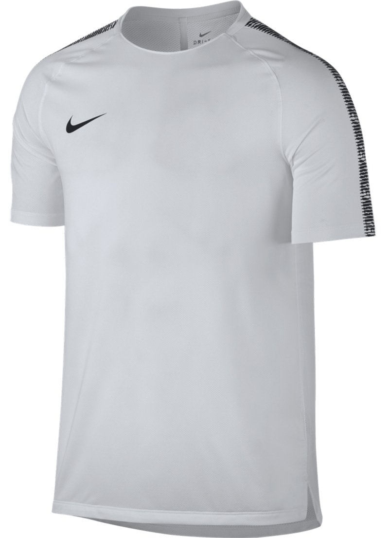 NIKE NK Brt Sqd SS, Men's T-Shirt, Men's, Nk Brt Sqd Ss, White/Black/Black, L