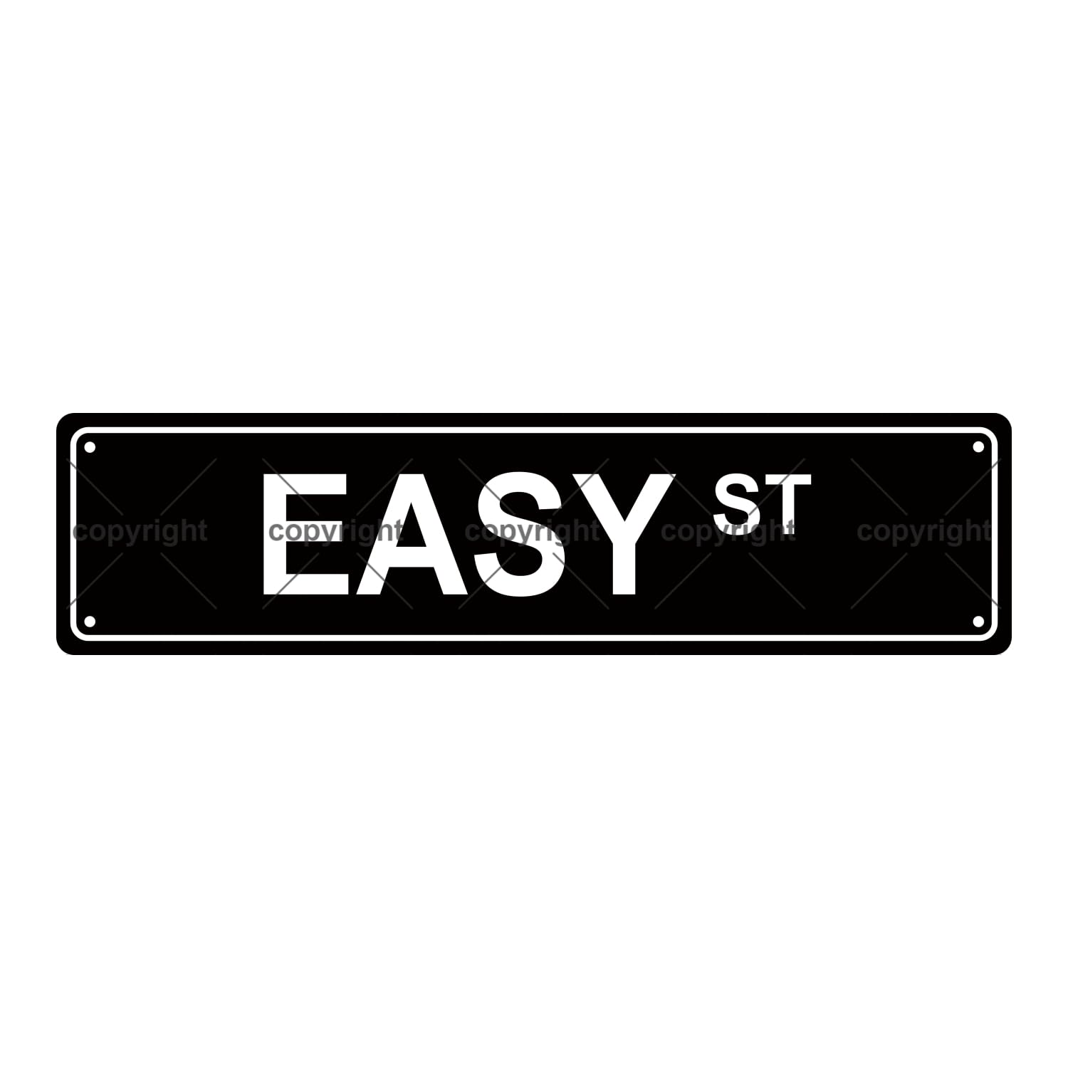 Easy ST Opinion Metal Tin Street Sign Bar Cafe Garage Cave Home Room Wall Bathroom Farmhouse Garden Porch Patio Decor,4x16 Inch