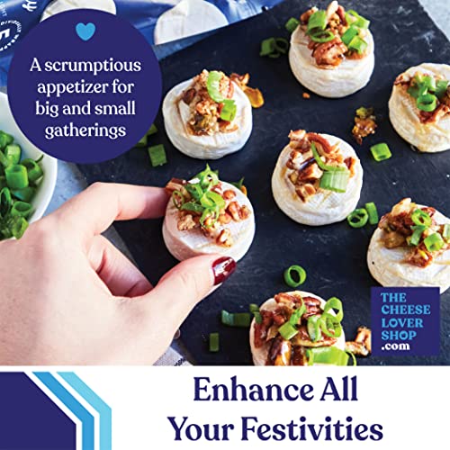 Supreme Brie Bites, 60 Soft Ripened Mini Brie Cheese, 0.9 Oz Each - From The Cheese Lover Shop #TOP1