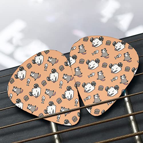 Médiators Guitare 12-Pack Opossum Pattern Guitar Picks Pour Guitare Électrique Guitare Acoustique Diverses Guitares - Les Beatles, Paul McCartney, John Lennon, RIngo Starr, George Harrison Médiators Guitare 12-Pack Opossum Pattern Guitar Picks Pour Guitare Électrique Guitare Acoustique Diverses Guitares – Image 7
