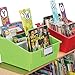 Really Good Stuff Classroom Library Alphabet Book Dividers - 26 Assorted Color Dividers for Organizing Books - Teacher Supplies for Classroom and Bookshelf Markers for Shelves