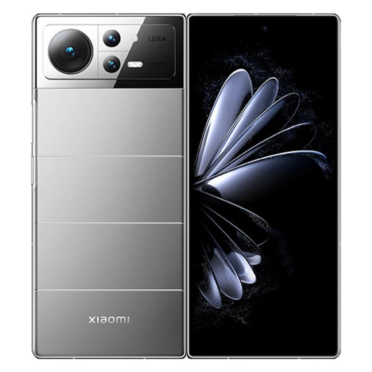 XiaomiMix Fold 2 Smartphone Snapdragon Gen 8+ Camera 50.0MP 8.02″ 120HZ Folded Screen 67W Charge Android 12.0 OTA CN Version Google Play Store and English Installed (Silver, 12GB/1024GB)