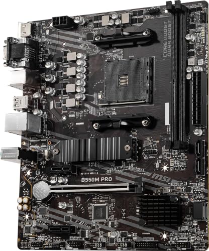 Image of Micro Center AMD 5800XT Processor with MSI PRO B550M-P MATX Motherboard
