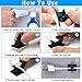 Sujeta Cables, JTDEAL Clips de Cable Ajustable (50pcs), Nylon Cable Abrazadera de...