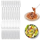 Plastikbesteck, 200 Stück Plastik Besteck Set,Plastikbesteck Mehrweg,100 Plastikgabeln und 100 Plastikmesser,Party Besteck Plastik Set für Familie Partys Geburtstag Hochzeiten - 6 Zoll