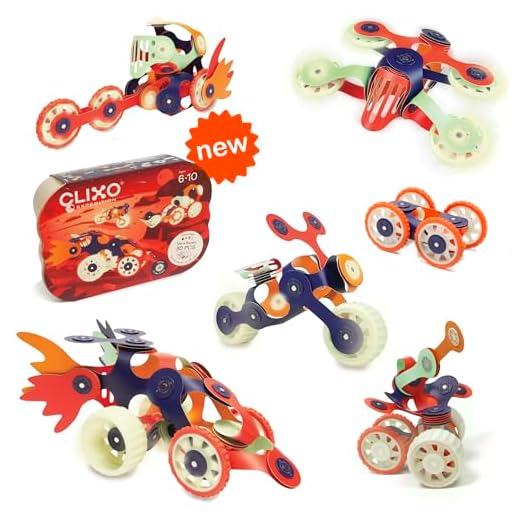 Clixo Mars Rover Glow-in-the-Dark Toy