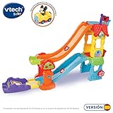 Incluye el tut tut exclusivo Mickey y su descapotable, con 3 canciones, 6 melodías y la voz real de Mickey