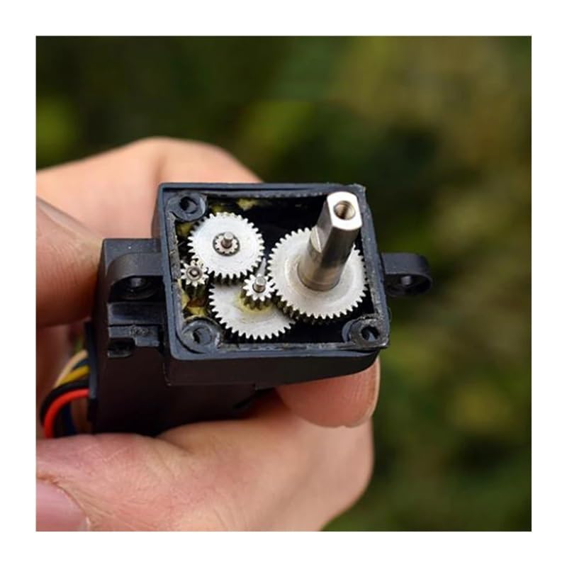 L-Type Full Metal Gearbox Geard Reduction Electronic Starter 1215 Coreless Electronic Starter DC 5V-6V NdFeB