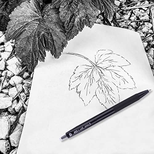 Image of Pilot - BP-1 RT 0.7mm Fine Tip Ball Pen with Soft Rubber Grip | Black Ink, Pack of 12 & BP-1 RT 0.7mm Fine Tip Ball Pen with Soft Rubber Grip | Blue Ink, Pack of 5