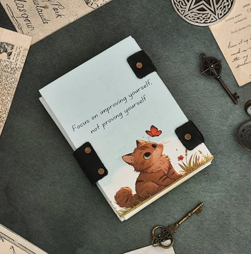 Image of Handmade ?Never Hide Your Wings? Diary with Lock | 7x5 Inch Artistic Butterfly Journal | Eco-Friendly Recycled Paper Notebook for Writing, Sketching & Gifting