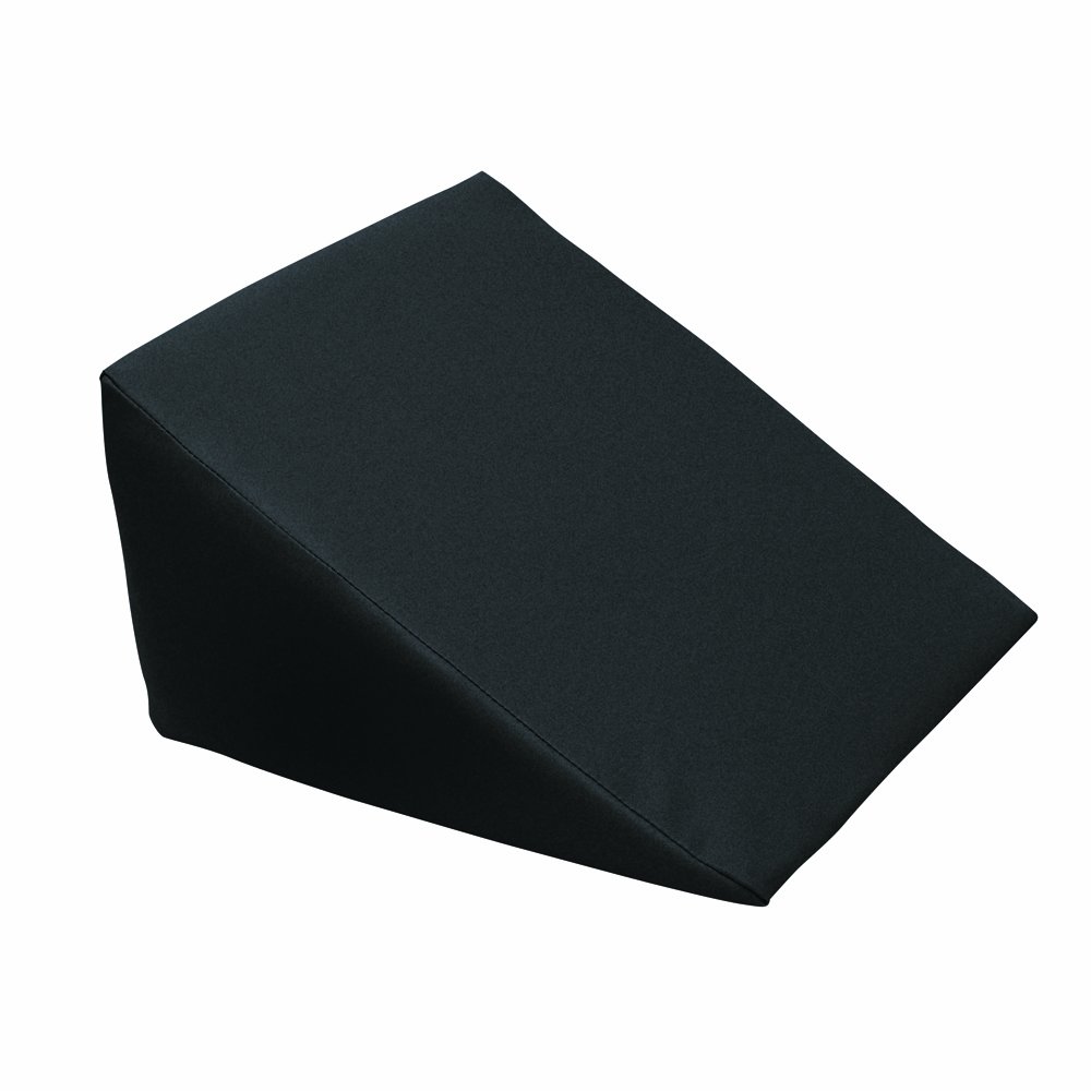 3B Scientific 00296A27 Black Large Foam Wedge Pillow 20 Length x 20" Width x 11-1/2" Height"