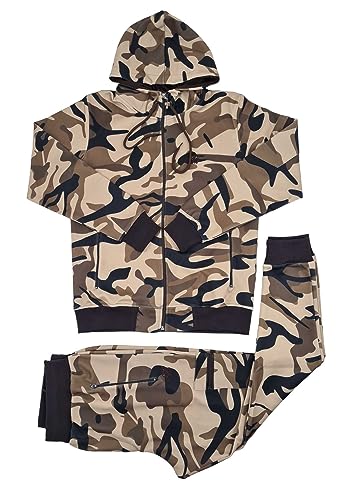 Survêtement camouflage cargo homme pour un look streetwear confortable au quotidien