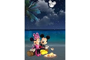 DIY Diamond Art Painting, Cartoon Mouse Diamond Painting Kits Full Drill 5D...