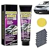 Efface Rayure Voiture,Nano Tissu pour Rayures de Voiture,Kit de Réparation de Rayures de Voiture Contient du Nanotissu et de l'éponge,Efface Rayures Profondes Voiture