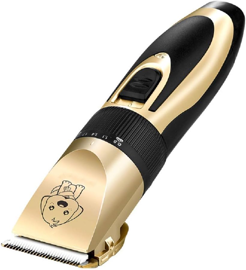 natufashion Dog Shaver Clippers Rechargeable Cordless Electric Low Noise Grooming Kit for Dogs Cats Pets