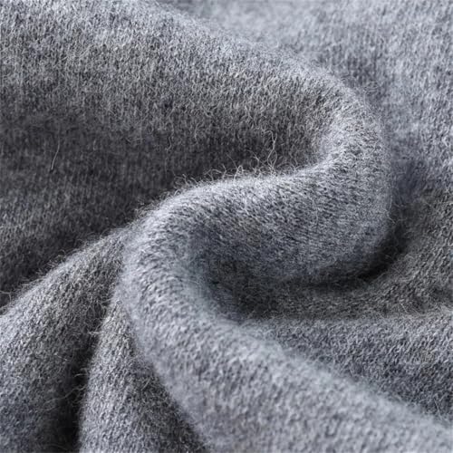 Men Cashmere Blen Sweater Warm Thickened Casual O-Neck Knit Pullovers Top Winter4