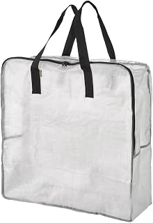 Ikea DIMPA Storage bag, durable & transparent 65x22x65 cm [Easy to keep clean  just rinse and dry]