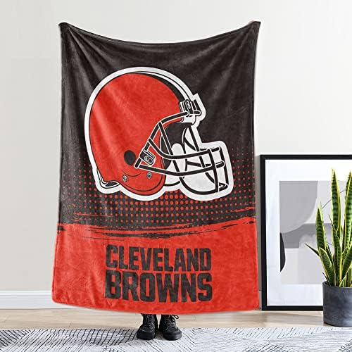 Cathay Sports Official NFL Licensed Plush Gradual Travel Throw Blanket - 50"x60"