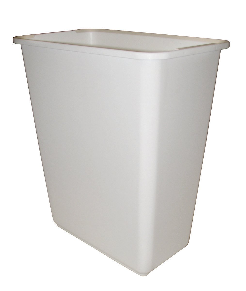 Rev-A-Shelf Polymer Replacement Waste Bin White-30 Quart