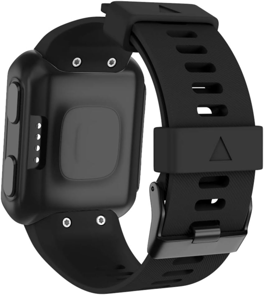 meifox compatible with garmin forerunner 35 bandsolf silicone replacement bands for garmin forerunner 35 watch black